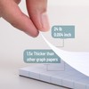 Mr. Pen- Graph Paper, 2x2 (2 Squares per inch), 8.5"x11",