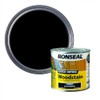 Ronseal - Quick Drying Woodstain Satin Ebony 250ml