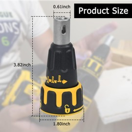 N435495 Fits For Nose Cone Assembly for Dewalt Brushless Drywall Screwgun Nose Piece DCF620