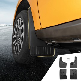Maxzina Mud Flaps For 2022 2023 2024 2025 Ford Maverick 4PCS Splash Guards Fender