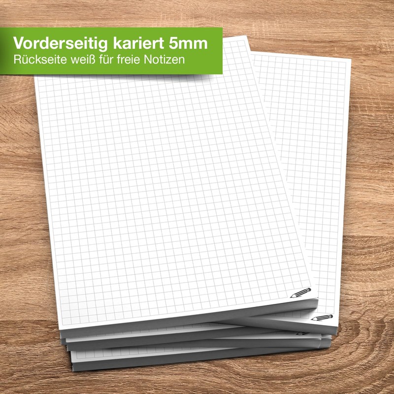 iulias Freude schenken! Notepad A5 Squared I Economy Set 5