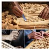 12Pcs Wood Carving Tools, Woodworking Carpentry Gouges Hand Chisel Tool