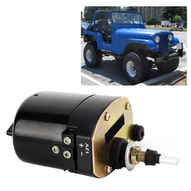 12V Car Windscreen Wiper Motor, 01287358 7731000001 0390506510 Auto Windshield Windscreen Wiper Motor Fit for Willys Tractor