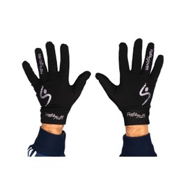RefStuff RefSgloves Football Referee Gloves - not for 11 a side (inc Red & Yellow palms)