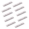2.38"(60mm) Paint Scraper Carbide Blades Double-Edged Reversible Replacement Blade 2-3/8"(60X12X1.5mm)