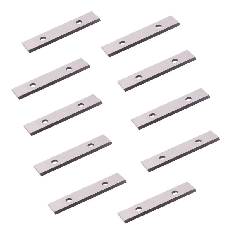2.38"(60mm) Paint Scraper Carbide Blades Double-Edged Reversible Replacement Blade 2-3/8"(60X12X1.5mm)