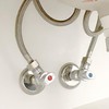 Pair M10 (10mm) x 1/2 x 600mm (60cm) Flexible Tap