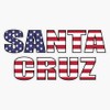 Santa Cruz Vinyl Bumper Sticker Decal Waterproof 5"