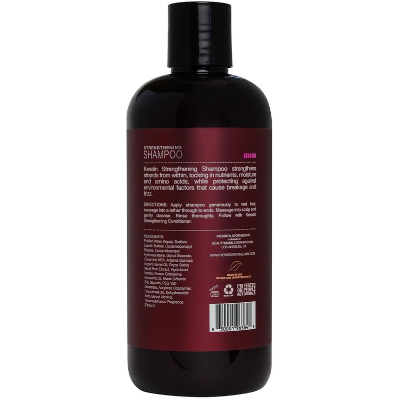 PA Keratin Strengthening Shampoo 16 oz