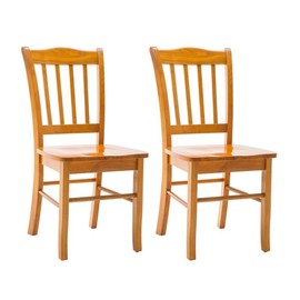 Boraam Shaker Chair, Oak, Set of 2