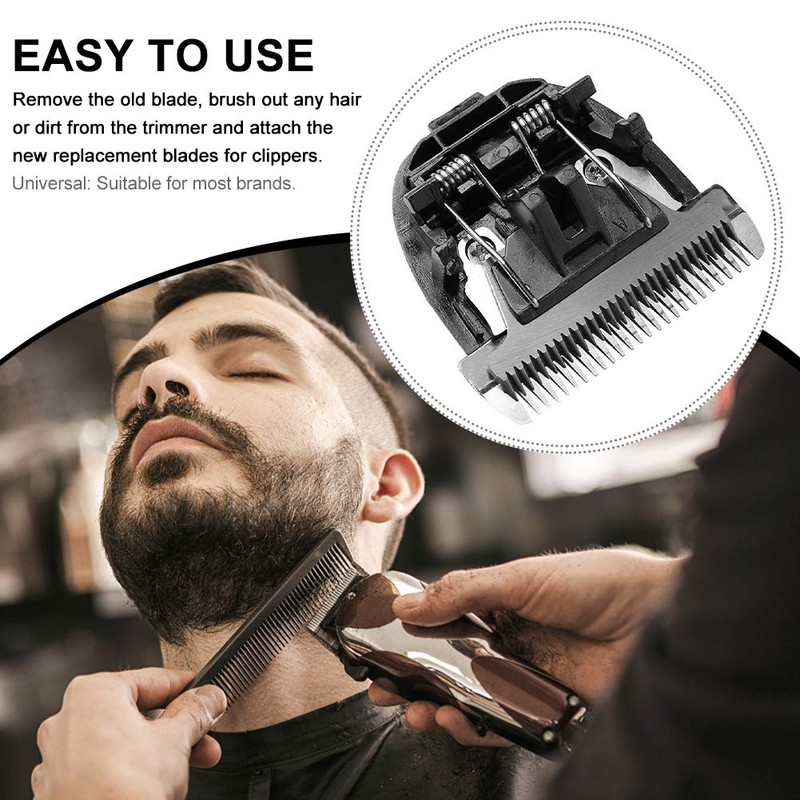 Amusingtao Durable Replacement Parts, Universal Fit, Hair Clipper, Ceramic Blade