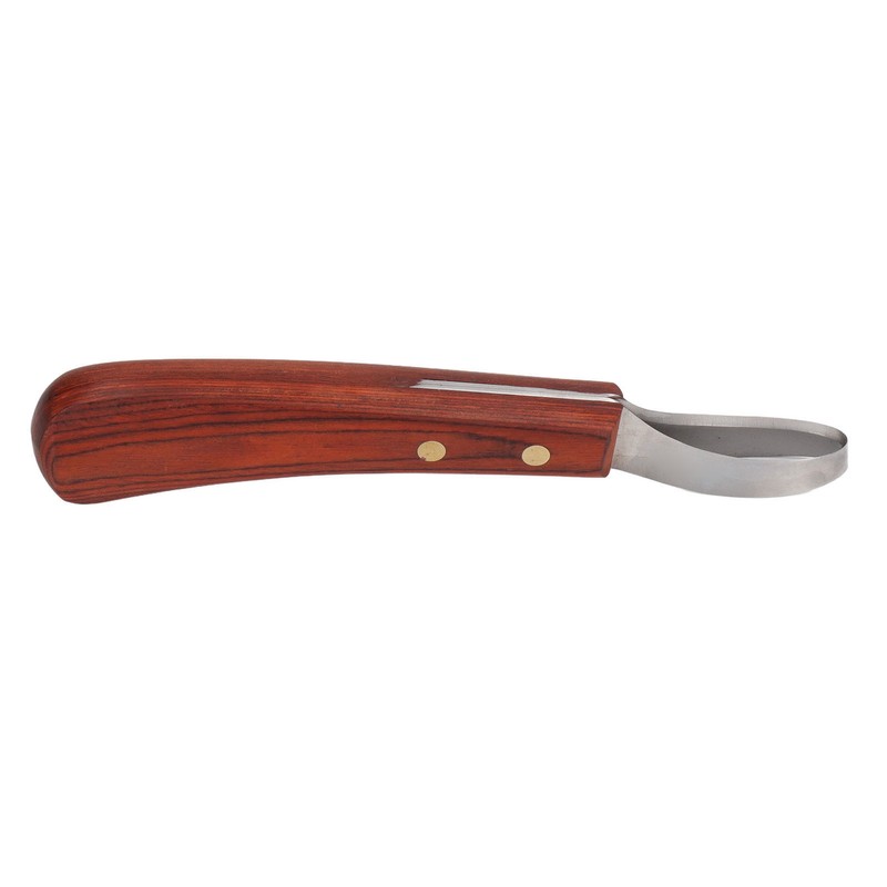 Hoof Trimmer Shears Stainless Steel Blade Rubber Wood Handle Multipurpose
