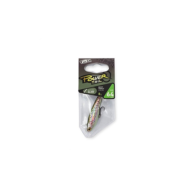 Leurre FIIISH Power Tail 64 mm - 64 mm, 8