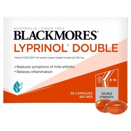 Blackmores Lyprinol (Green Lipped Mussel) Double Strength 100mg Cap X 30