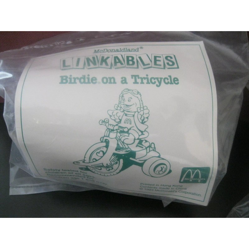 McDonald's Characters "Complete Linkables Set" NIP From 1993