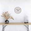 Cander Berlin MNU 2930 B Wall Clock Silent Warm Grey