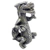 CROCI Chinese Dragon Vertical Aquarium Ornaments, Small