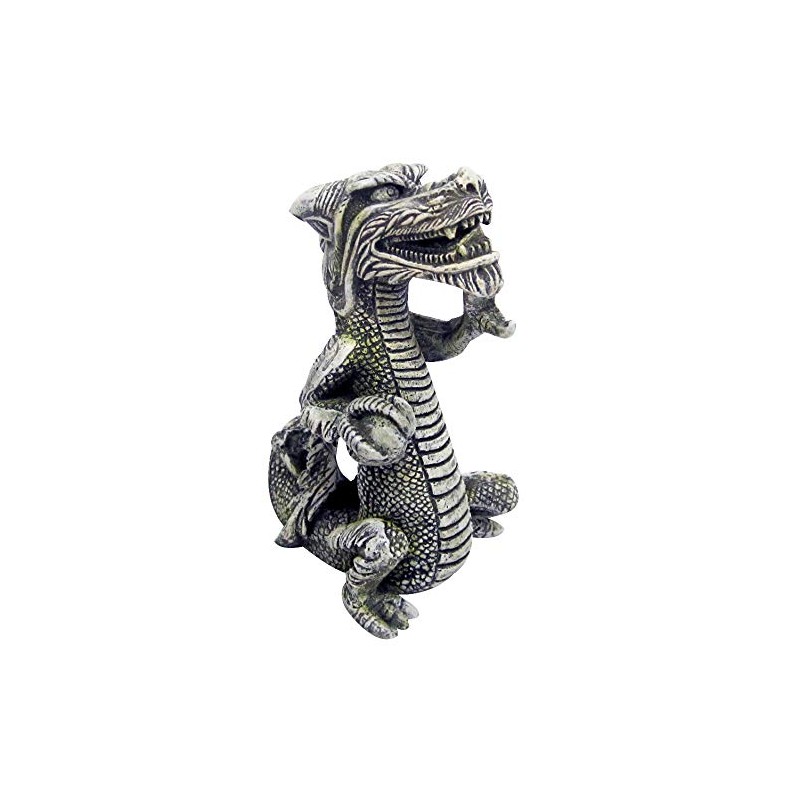 CROCI Chinese Dragon Vertical Aquarium Ornaments, Small