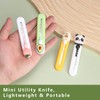 6 Pack Box Cutter Retractable, Sharp Utility Knife Retractable, Cute