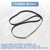 ACROPIX Car Engine Multi V-Ribbed Serpentine Drive Belt Fit for