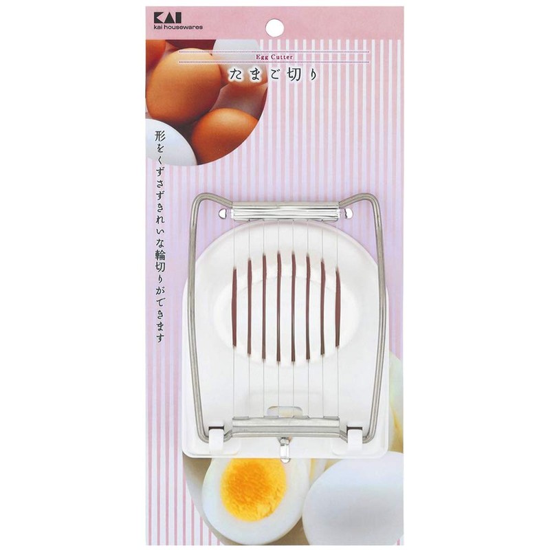 Kai Corporation Egg Slicer, Egg Cutter, Wellness, Kitchen Tool, Made