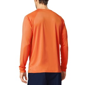 BALEAF Men's Sun Protection Shirts UV SPF T-Shirts UPF 50+ Long Sleeve Rash Guard Fishing Running Quick Dry Orange Size L
