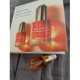 ranavat brightening saffron serum travel size sample 3 ml