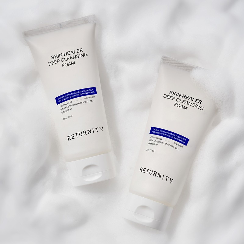 Liternity Skin Healer Cleansing Foam 200g / 스킨힐러 클렌징 폼
