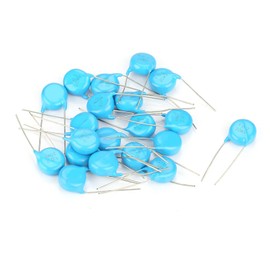 Respicefinem 20 Pieces 20KV High Voltage Ceramic Capacitors 1nF 0.001uF 1000pF Capacitor Kit CBB Capacitor Kit Flux Capacitor for Electronic Accurate Instruments