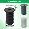 EASYEAH 2pc Starlink Cable Grommet 3/4" Silicone Anti-Slip Wall Hole