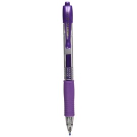 Pilot G207 Retractable Gel Rollerball 0.7 mm Tip - Metallic Violet, Single Pen