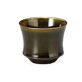 Tokoname Ware F1109 Orisaku Hojicha Tea Cup 4.3 fl oz (110 ml) Oribe