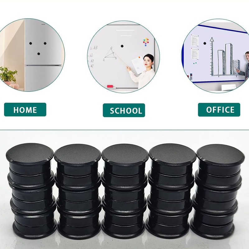 10 refrigerator whiteboard strong magnets, circular mini magnets, handicrafts, bulletin