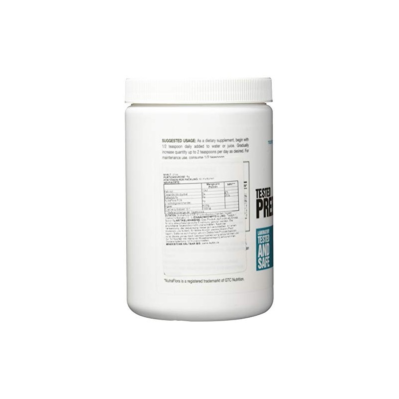 Tested Nutrition Prebiotic Powder Magen Darm Enzym Unterstützung Darmflora -