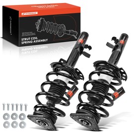 A-Premium Front Pair (2) Complete Strut & Coil Spring Assembly Compatible with Ford Escape 2014 2015 2016 2017 2018 2019, Driver and Passenger Side, AWD
