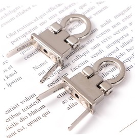 CORHAD Fashion Design Luggage Locks Metal Mortise Twist Locks for Handbags Bags Clutches