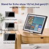 WAWXH1314 Adjustable Stand for Echo Show 15 (1st, 2nd Gen)