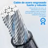 Candado Cable De Seguridad Con Combinación Para Bici O Moto