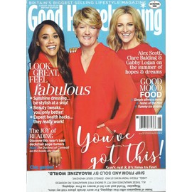Good Housekeeping Magazine, Look Great , Feel Fabulous * August, 2021 * Printed in UK * ( PLEASE NOTE: ALL THESE MAGAZINES ARE PETS & SMOKE FREE. NO ADDRESS LABEL, FRESH STRAIGHT FROM NEWSSTAND. (SINGLE ISSUE MAGAZINE)