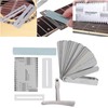 Guitar Tool Set Including Sander Radius Gauge String Action Ruler