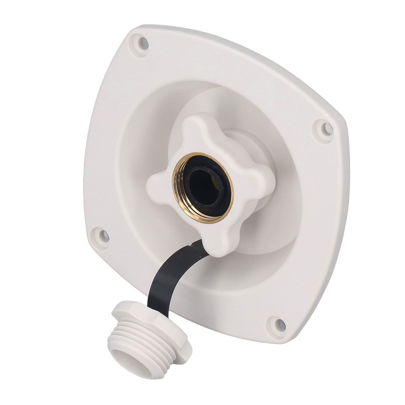 Rv Wall Mount Water Inlet Pressure Regulated City Water Entry