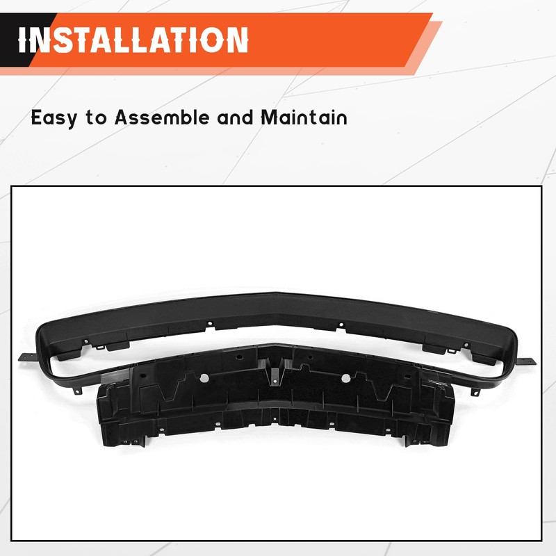‎Kojem Front Lower Grille Grill Trim Reinforcement Compatible with 2015-2022