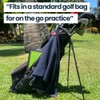 Portable Golf Feedback Mat and Precision Putting Trainer Bundle |