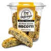 True Delicious SUPER SEEDS BISCOTTI (4-Pack) with Pumpkin Kernels, Chia,