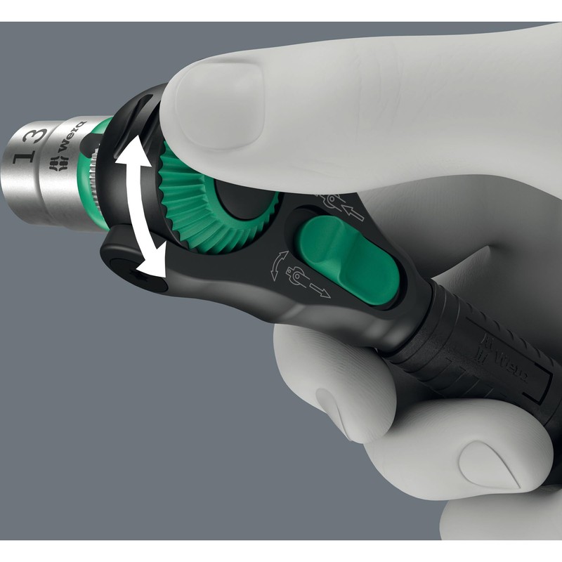 Wera Zyklop Speed Ratchet 8000 C Black Edition, 1/2 Inch
