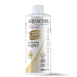 Aquacool Trend MAC paint - Furniture, cabinets, tiles, countertops No primer or varnish needed 16.9 Fl Oz (RAL 1014 Ivory)