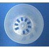 Translucent Plastic Pot, 2.4 inches (6 cm), 10 Pieces