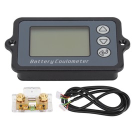 Battery Monitor ABS Housing Waterproof Portable Multifunctional Battery Voltage Meter for Testing 8-