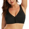 DotVol Front Closure Posture Bra Back Support Full Coverage Wirefree