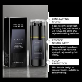 Purple Hair Dye Shampoo, Hair Dye Shampoo, Intensifies Vibrant Purple and Lavender Tones, Colour Extension with Nourishing Cleansing, Long Lasting Colour Brilliance, Easy Home Use